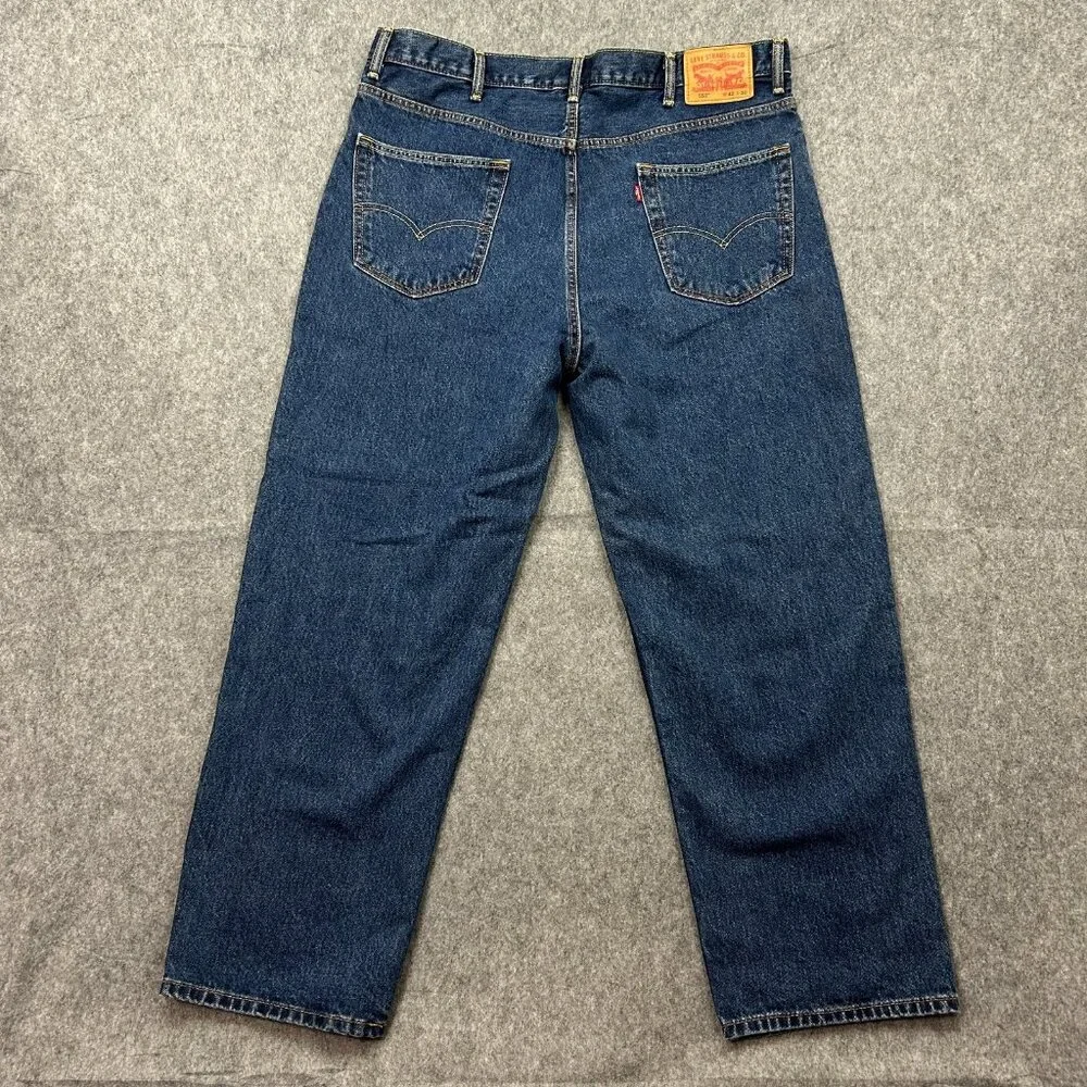 Levi's 550 Relaxed Fit Jeans Men's Size 42 X 30 Medium Wash Denim